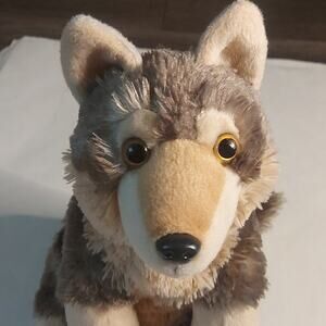 Wild Republic Timberwolf Dog Plush Realistic Stuffed Animals Christmas Gifts Toy